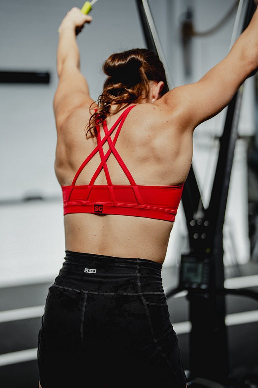 STRONG Sports Bra (Red)