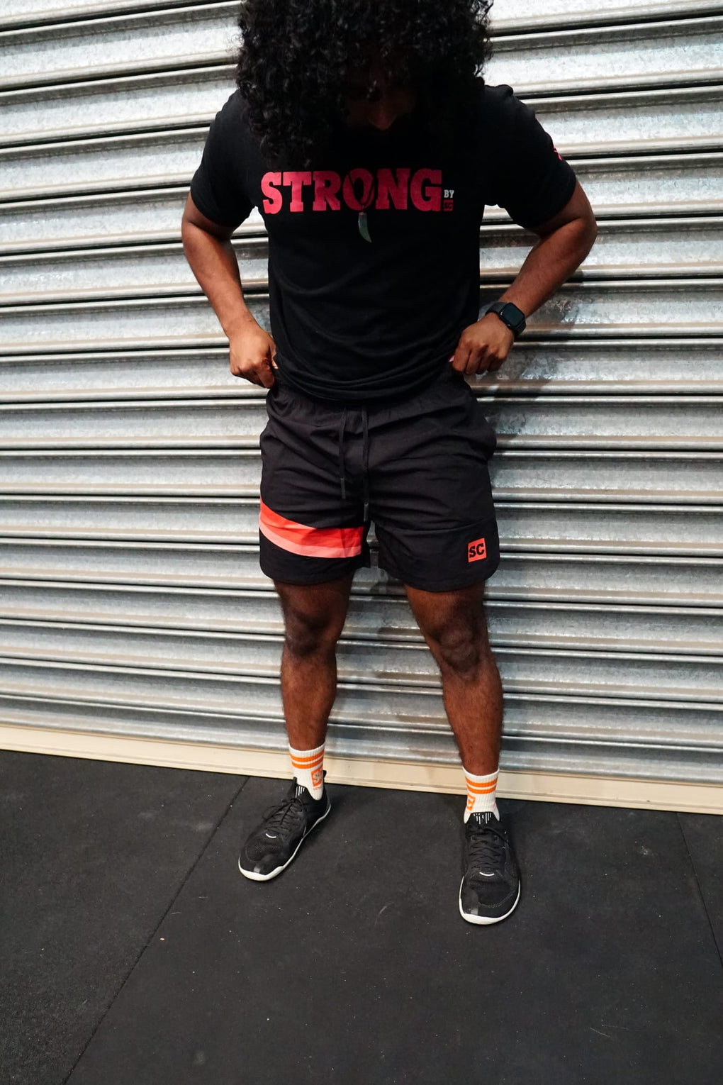 SC Training Shorts Gradient Red
