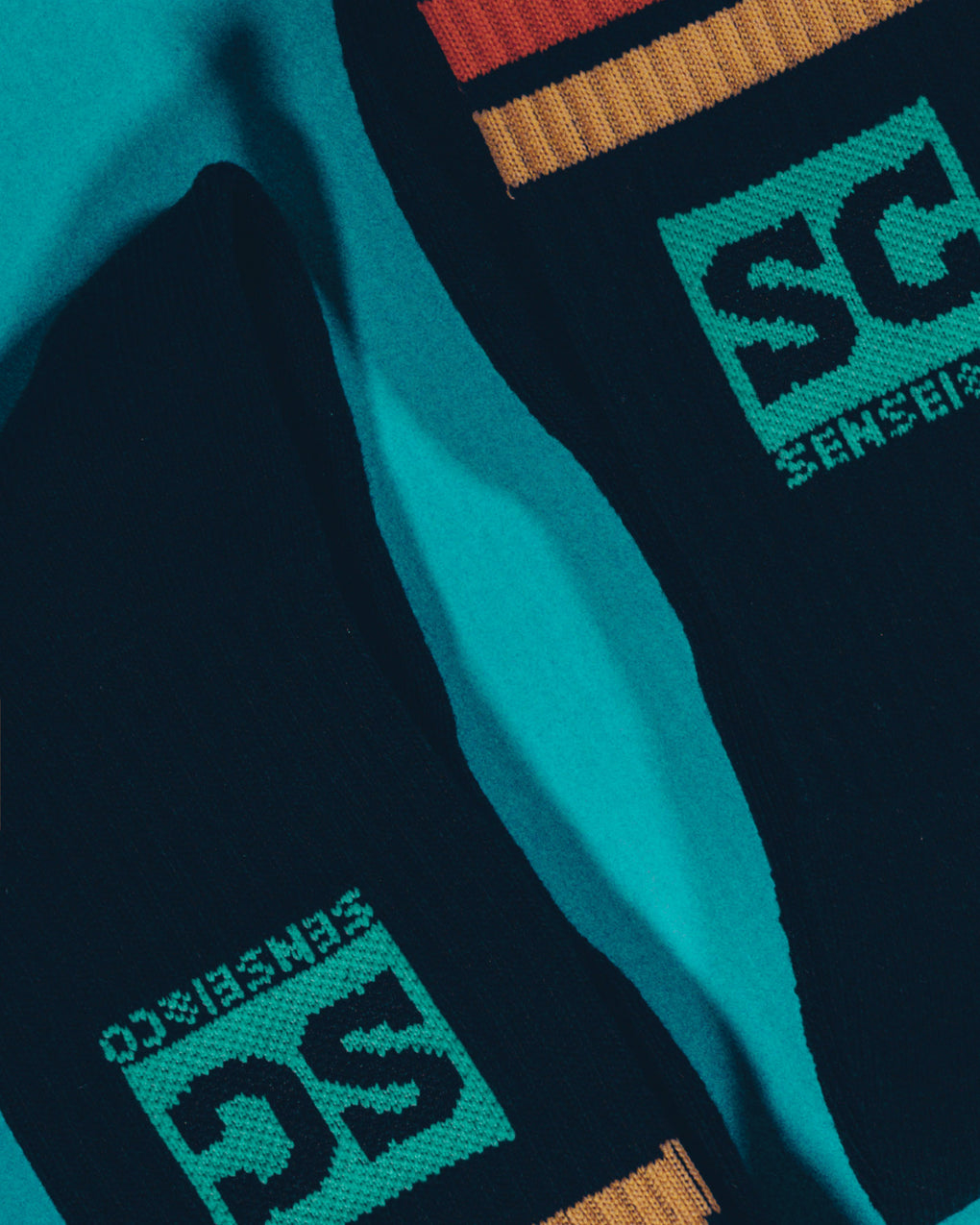 Sensei & Co. Fiesta Socks - Hybrid Crew Cut