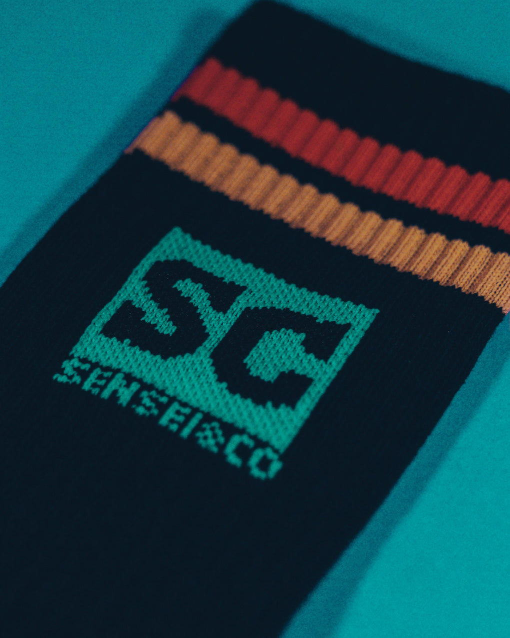 Sensei & Co. Fiesta Socks - Hybrid Crew Cut